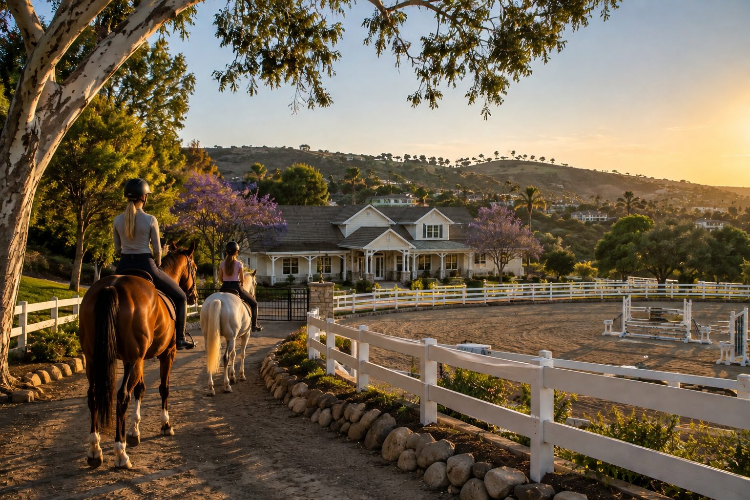 Yorba Linda Equestrian Homes
